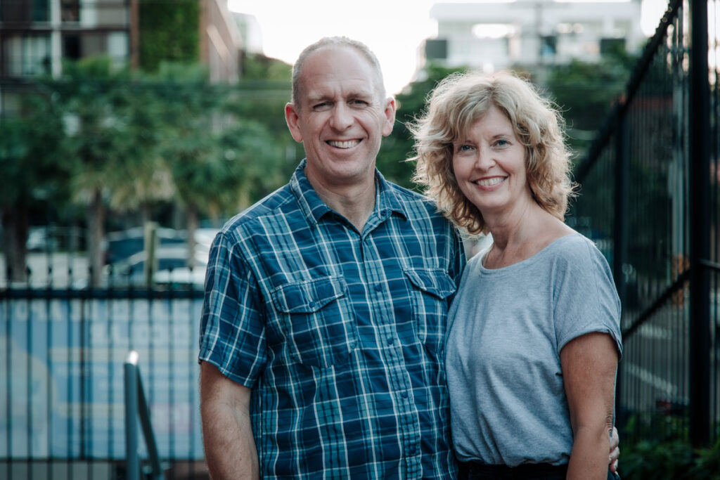 Andrew and Lisa Peart in Bolivia