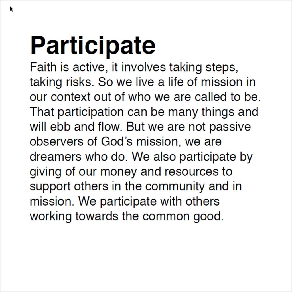 Participate