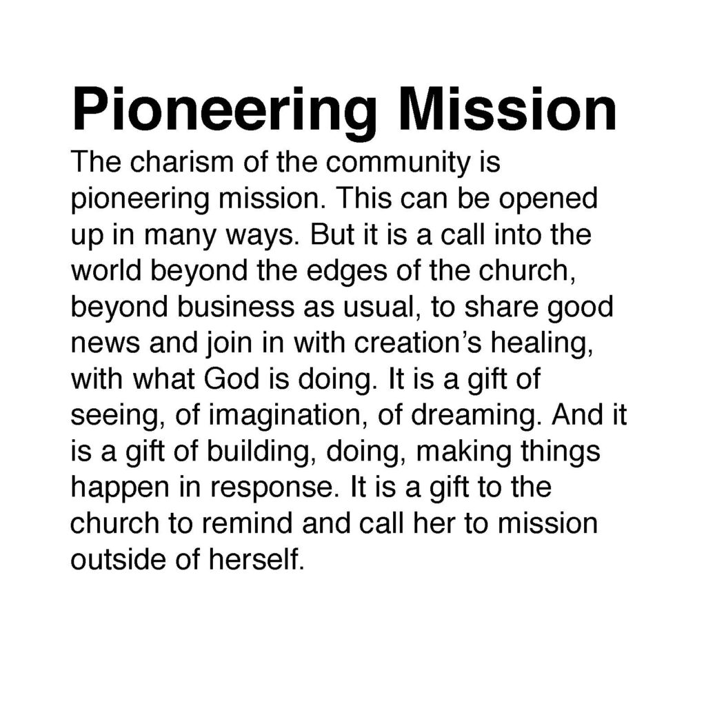 Pioneering Mission