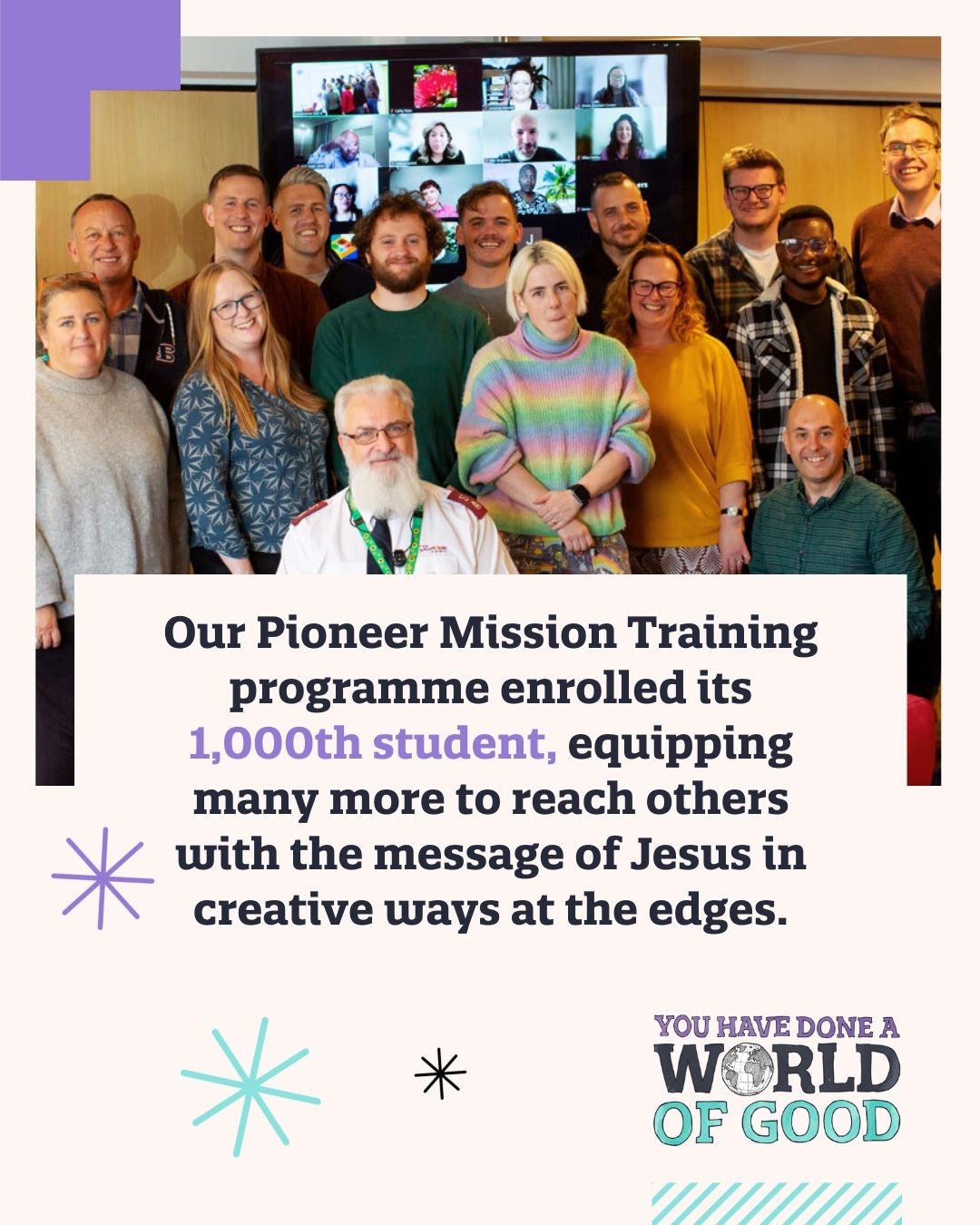 Our Pioneer Mission Training programme enrolled its 1,000th student, equipping many more to reach others with the message of Jesus in creative ways at the edges.