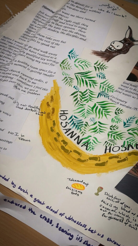 annotated and illustrated reflection